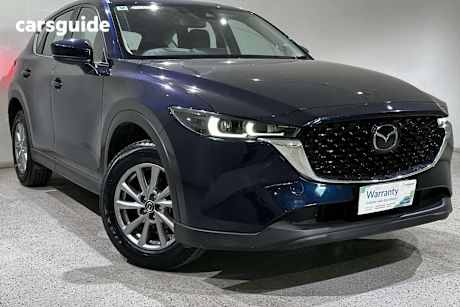 Blue 2023 Mazda CX-5 Wagon G25 Maxx Sport (Fwd)