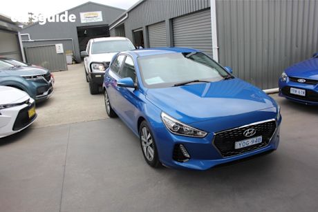 Blue 2018 Hyundai I30 Hatchback Active