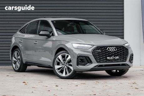 Grey 2021 Audi Q5 Sportback 45 Tfsi Quattro S Line Mhev