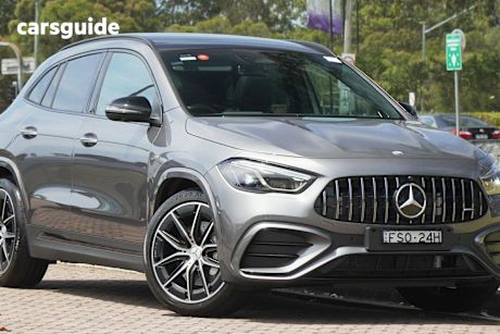 Grey 2025 Mercedes-Benz GLA35 Wagon 4Matic