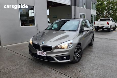 Silver 2014 BMW 218D Wagon Active Tourer Sport Line