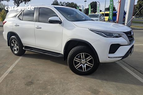 White 2021 Toyota Fortuner Wagon Gx
