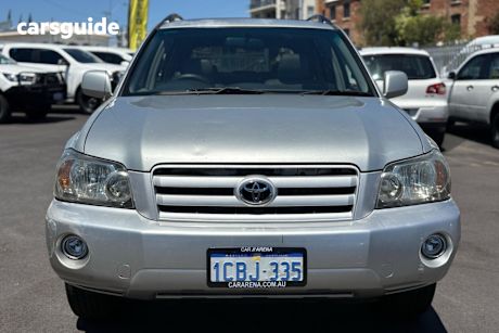 Silver 2004 Toyota Kluger Wagon Cvx (4X4)