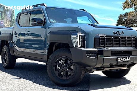 Blue 2025 Kia Tasman Double Cab Pick Up X-Pro (4X4) (0.9T) Bdy Fender