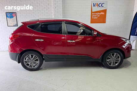 Red 2013 Hyundai IX35 Wagon Elite (Awd)