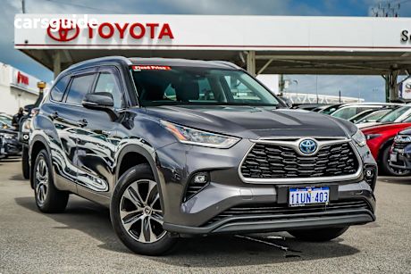 Grey 2021 Toyota Kluger Wagon Gxl Hybrid Awd