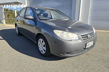 Grey 2007 Hyundai Elantra Sedan Sx