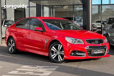 Red 2014 Holden Commodore Sedan Sv6 Storm