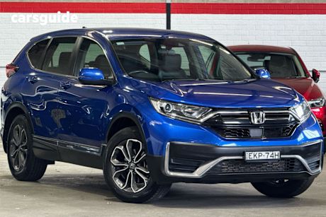 Blue 2020 Honda CR-V Wagon Vti Lx (Awd) 5 Seats