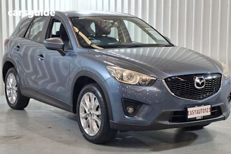 Blue 2013 Mazda CX-5 Wagon Grand Tourer (4X4)