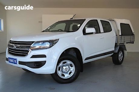 White 2019 Holden Colorado Crew Cab Chassis Ls (4X4) (5Yr)