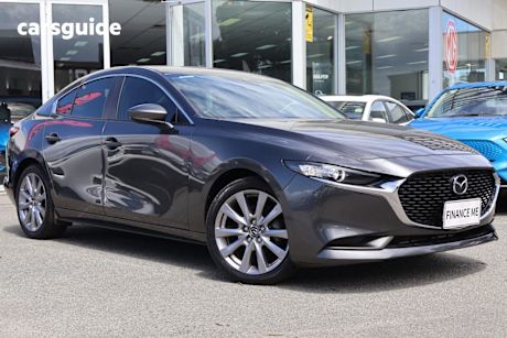 Grey 2021 Mazda 3 Sedan G20 Evolve