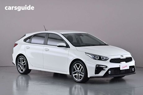 White 2020 Kia Cerato Hatchback Sport Safety Pack