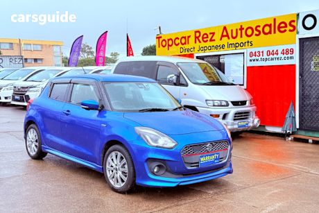 Blue 2017 Suzuki Swift (hybrid) Hatchback Rs