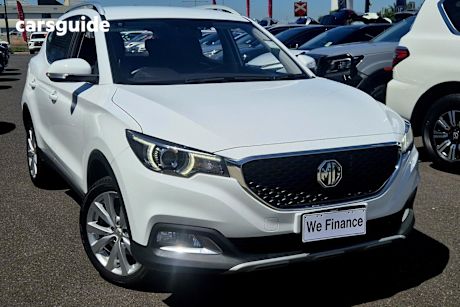 White 2022 MG ZS Wagon Excite