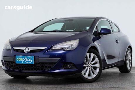 Blue 2015 Holden Astra Hatchback Gtc