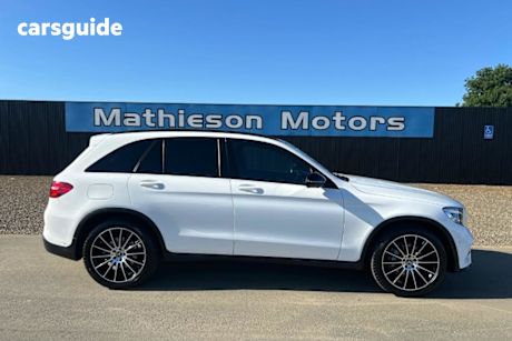 White 2018 Mercedes-Benz GLC250 Wagon