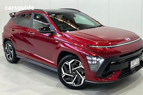 Red 2024 Hyundai Kona Wagon Premium N Line
