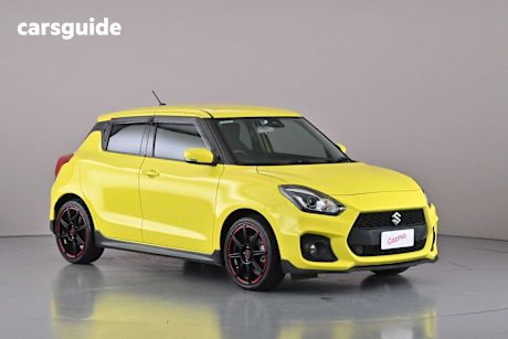 Yellow 2021 Suzuki Swift Hatchback Sport Turbo (Qld)