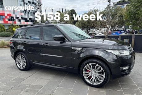 Grey 2014 Land Rover Range Rover Sport SUV SDV8 HSE 4X4