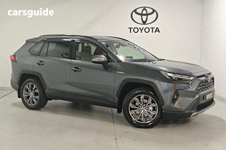 Silver 2024 Toyota RAV4 Wagon Gxl (Awd) Hybrid