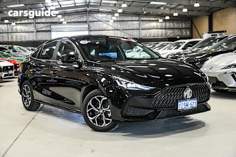 Black 2024 MG MG5 Sedan Vibe