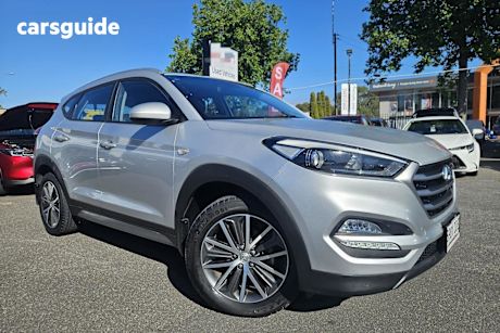 Silver 2017 Hyundai Tucson Wagon Active X (Fwd)
