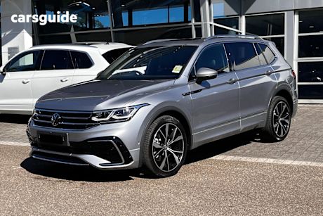 Silver 2024 Volkswagen Tiguan Wagon Allspace 162Tsi R-Line