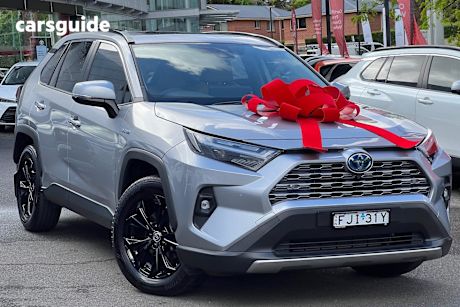 Silver 2024 Toyota RAV4 Wagon Cruiser (Awd) Hybrid