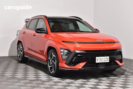 Orange 2023 Hyundai Kona Wagon Premium N Line