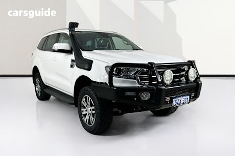 White 2020 Ford Everest Wagon Trend (4Wd 7 Seat)