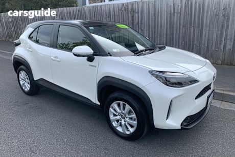 White 2020 Toyota Yaris Cross Wagon Gx Hybrid