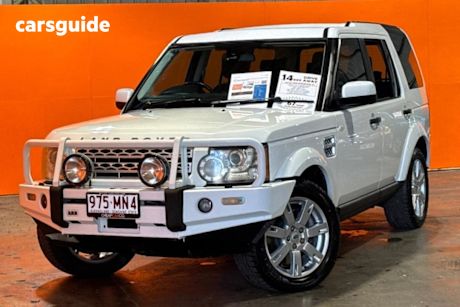 White 2011 Land Rover Discovery 4 Wagon 3.0 Sdv6 Se