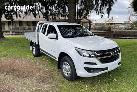 White 2020 Holden Colorado Ute Tray
