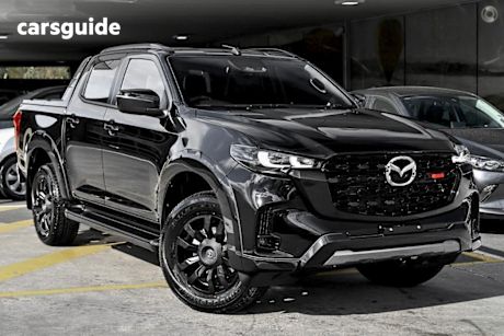 Black 2025 Mazda BT-50 Dual Cab Pick-up Sp (4X4)