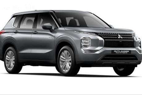 Grey 2025 Mitsubishi Outlander Wagon Phev Es 5 Seat (Awd)