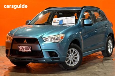 Blue 2010 Mitsubishi ASX Wagon (2Wd)