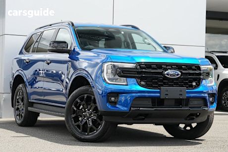 Blue 2025 Ford Everest Wagon Sport (Rwd)