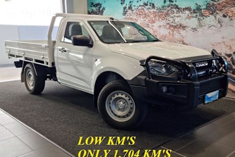 White 2025 Isuzu D-MAX Cab Chassis Sx (4X2) High-Ride