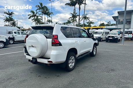 White 2020 Toyota Landcruiser Prado Wagon Gxl
