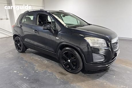 Grey 2016 Holden Trax Wagon Ls Black Edition