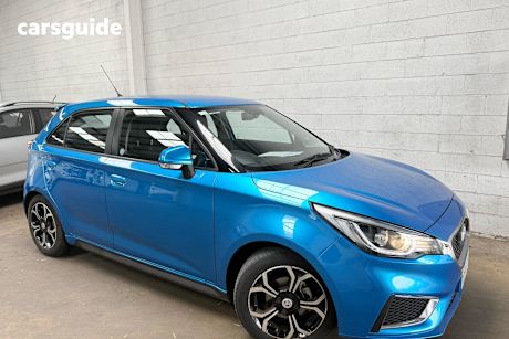 Blue 2022 MG MG3 Hatchback Core