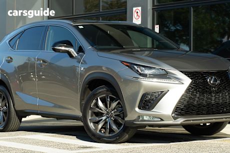 Silver 2020 Lexus NX300 Wagon F Sport (Fwd)