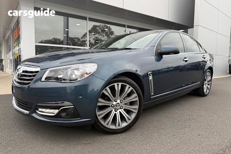 Blue 2014 Holden Calais Sedan