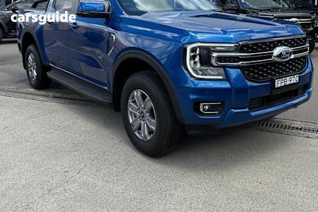 Blue 2024 Ford Ranger Double Cab Pick Up Xlt 3.0 (4X4)