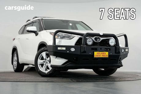 White 2021 Toyota Kluger Wagon Gx Awd