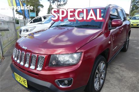 Red 2014 Jeep Compass Wagon Limited (4X4)