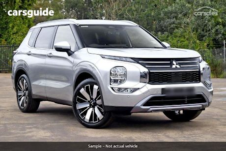 Silver 2025 Mitsubishi Outlander Wagon Aspire 7 Seat (2Wd)