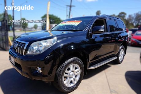 Black 2013 Toyota Landcruiser Prado Wagon Vx (4X4)
