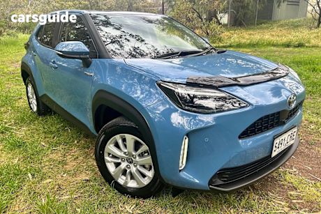 Blue 2022 Toyota Yaris Cross Wagon Gxl Hybrid